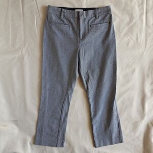 Anthropologie Black and White Houndstooth Slim Ankle Pants